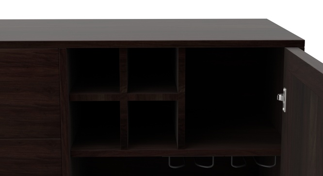 Toronto Sideboard Cum Bar Unit(Mahogany)